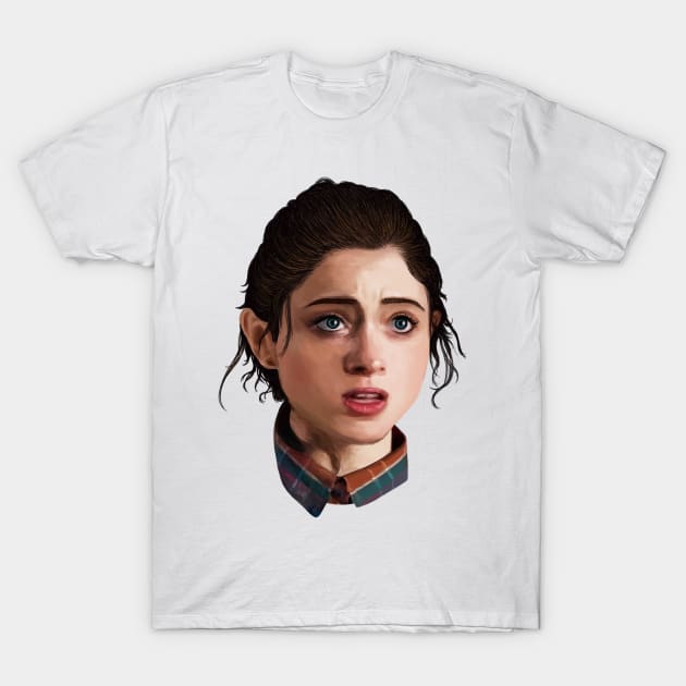 Nancy Wheeler (Original Drawing) T-Shirt by sparkling-in-silence